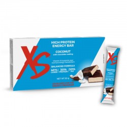 High Protein Energy Bar XS™ – Kokossmak med chokladöverdrag