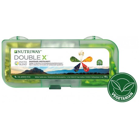 DOUBLE X™ Multivitaminer för en bättre livskvalitet